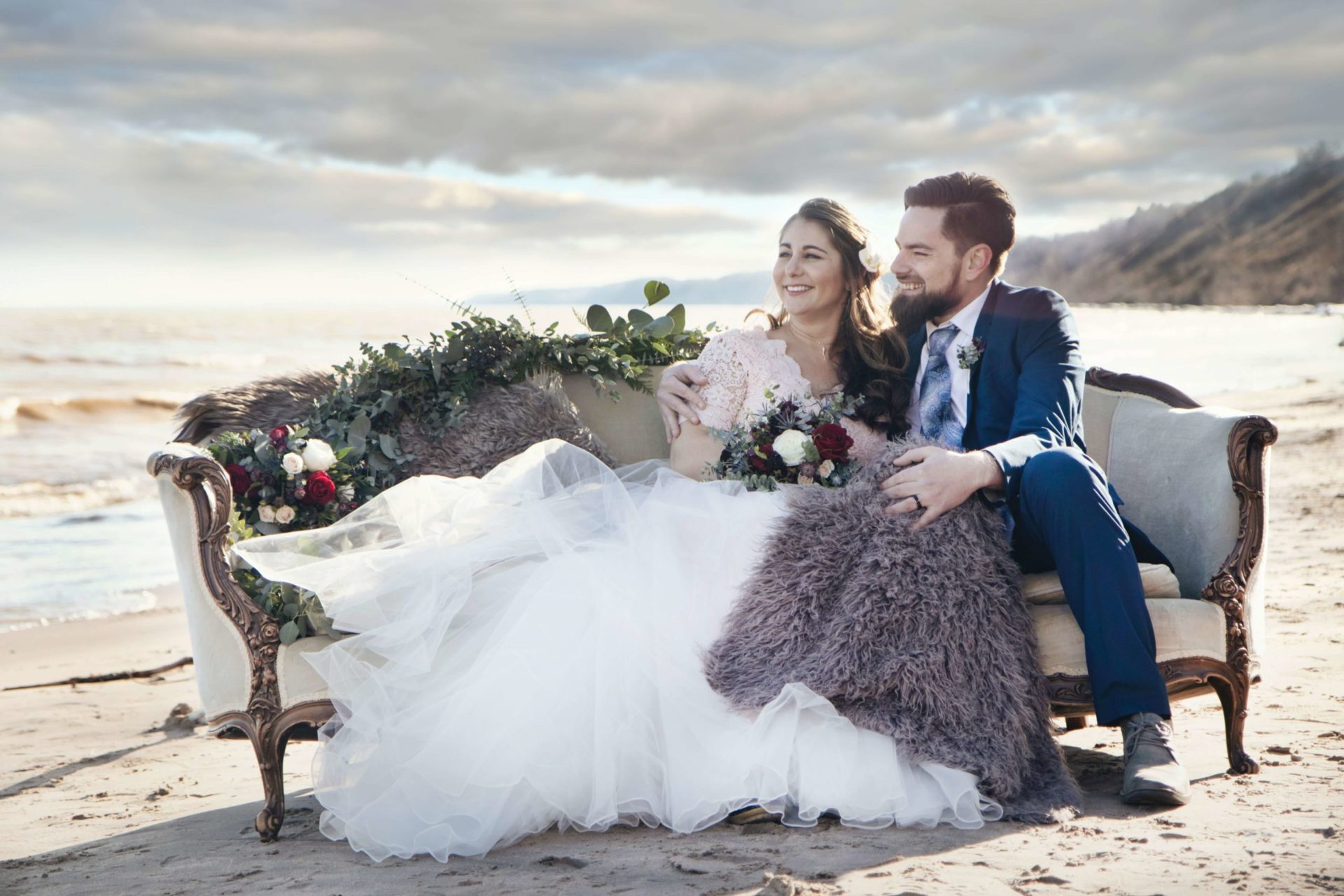 mariage à la plage