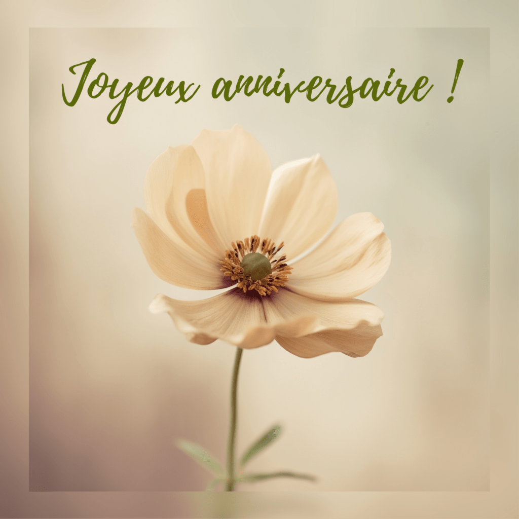 image gratuite anniversaire femme